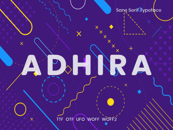 Adhira: The Minimal Sans Serif Font That Elevates Brand Identity