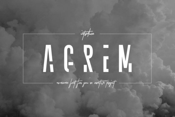 Agrem Typeface Review: A Bold Sans Serif for Modern Branding