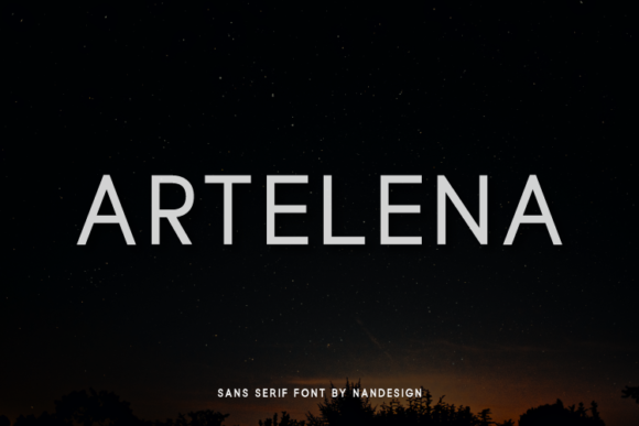 Artelena: The Minimal Sans Serif Font for Scroll-Stopping Marketing