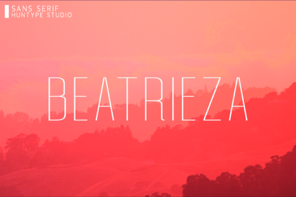 Beatrieza: A Delicate Sans Serif Font for Modern Web Design