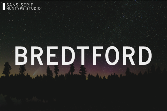 Bredtford: A Clean Sans Serif Font for Editorial Design