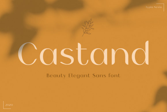Castand: A Delicate Sans Serif Font for Modern Web Design