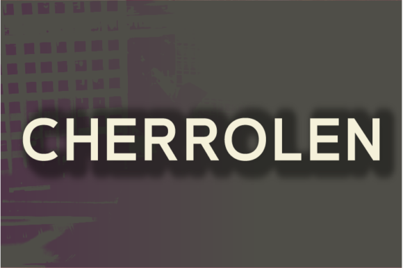 Cherrolen: A Modern Sans Serif Font for Bold Campaigns