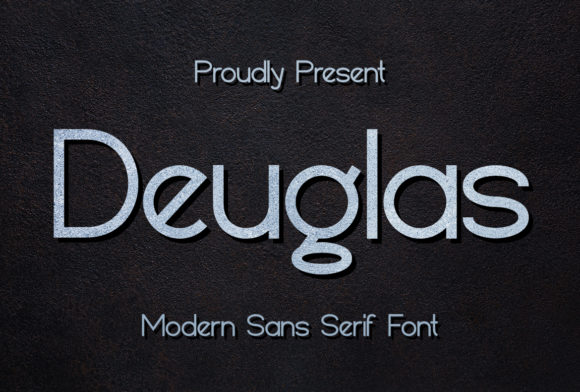 Deuglas: A Minimal Sans Serif Typeface for Modern Web Design