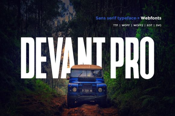 Devant Pro Review: A Bold Sans Serif for Modern Brands