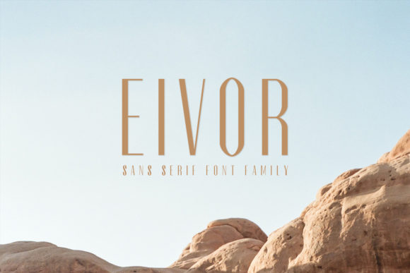 Eivor: A Timeless Sans Serif Font for Modern Editorial Design