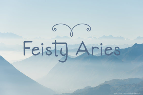 Feisty Aries: The Sans Serif Font for Bold Campaigns