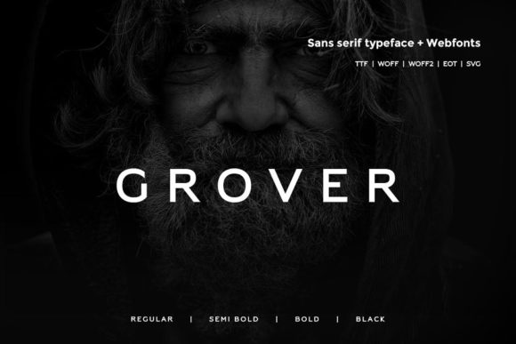 Grover: A Natural Sans Serif Font for Editorial Design