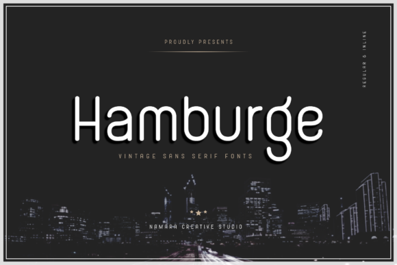 Hamburge: A Versatile Sans Serif Font for Editorial Design