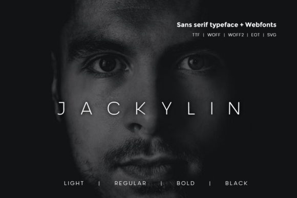 Jackylin: A Fresh Sans Serif for Modern Brand Identity