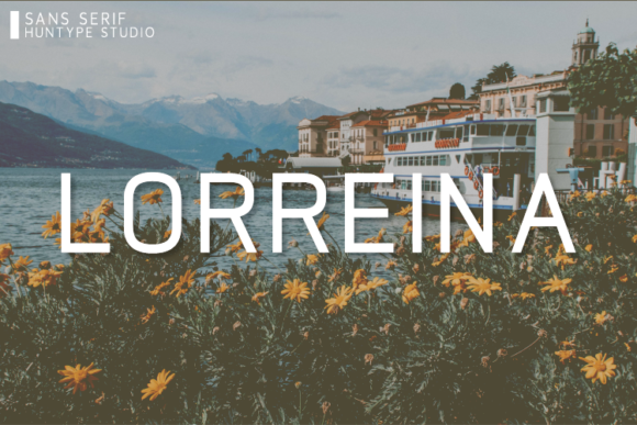 Lorreina: A Modern Sans Serif for Bold Brand Identity