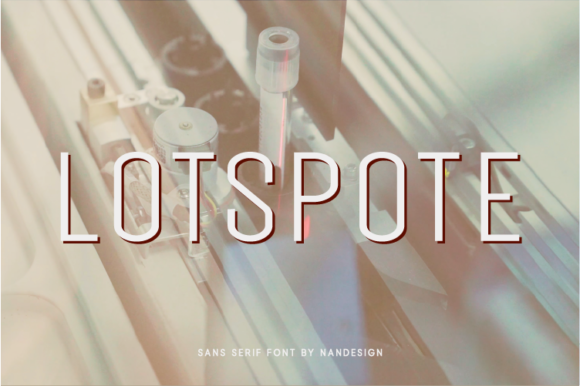 Lotspote: A Clean Sans Serif Font for Modern Web Design