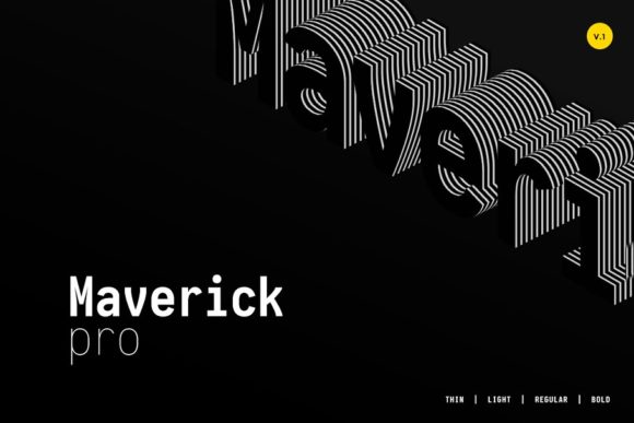 Maverick Pro: A Minimal Sans Serif Font for Modern Editorial Design