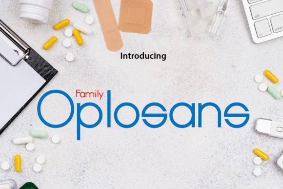 Oplosans: A Minimal Typeface for Modern Editorial Design