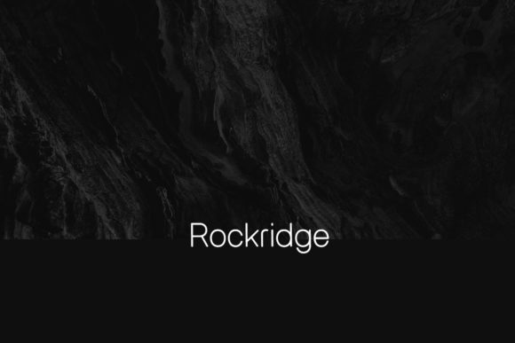 Rockridge: A Clean Sans Serif Font for Modern Web Design