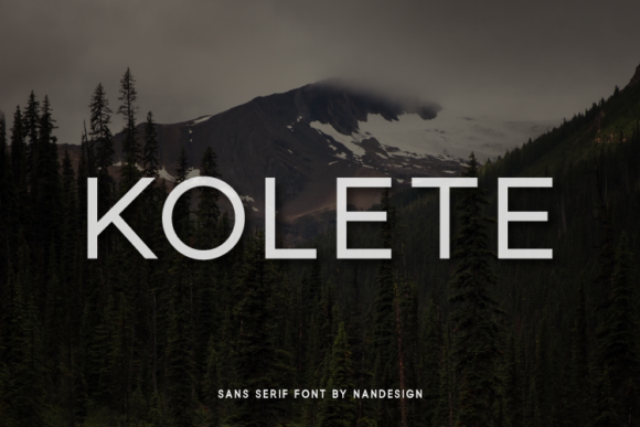 Upgrade Your Brand Identity with the Kolete Typeface